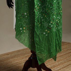 Kutch tie-dye cotton bandhani dupatta 83 - handcrafted