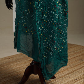 Kutch tie-dye cotton bandhani dupatta 93 - handcrafted
