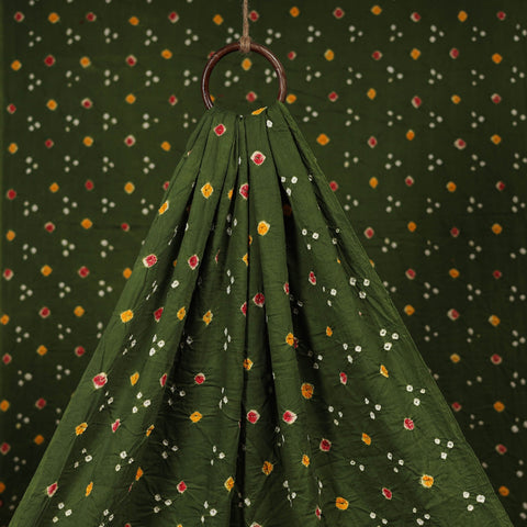 Kutch tie-dye cotton bandhani fabric 05 - handcrafted