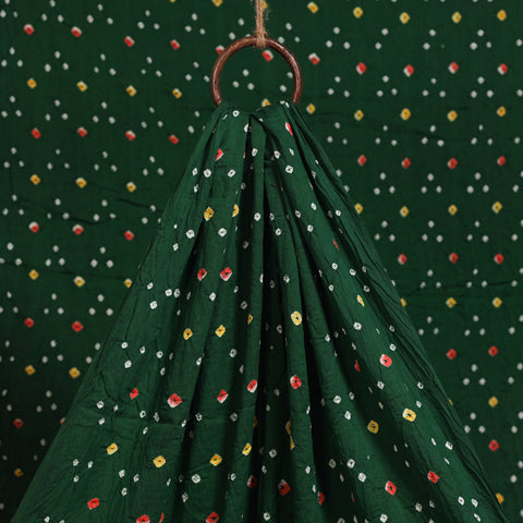 Kutch tie-dye cotton bandhani fabric 07 - handcrafted