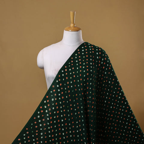 Kutch tie-dye cotton bandhani fabric 08 - handcrafted