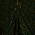 Green - Kutch Tie-Dye Cotton Bandhani Fabric 09