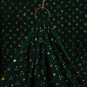 Kutch tie-dye cotton bandhani fabric 12 - handcrafted