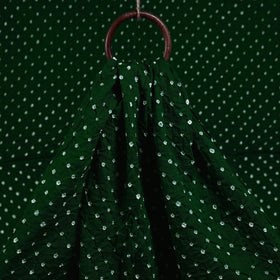 Green - kutch tie-dye cotton bandhani fabric 18