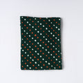  Green Kutch Tie-Dye Cotton Bandhani Precut Fabric