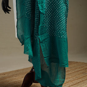 Kutch tie-dye cotton heavy bandhani dupatta 07 - handcrafted
