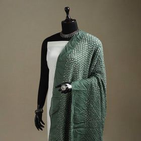 Kutch tie-dye cotton heavy bandhani dupatta 08 - handcrafted