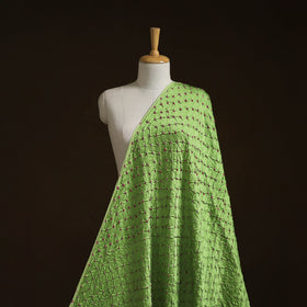 Kutch tie-dye modal silk bandhani fabric 19 - handcrafted