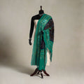 Green Kutch Tie-Dye Mul Cotton Bandhani Dupatta