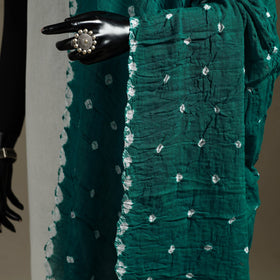 Kutch tie-dye mul cotton shibori bandhani dupatta 24