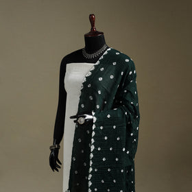 Kutch tie-dye mul cotton shibori bandhani dupatta 28