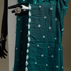 Kutch tie-dye mul cotton shibori bandhani dupatta 32