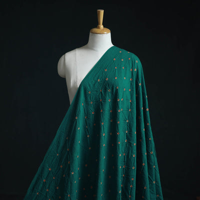 Kutch tie-dye pure mul cotton bandhani fabric 03