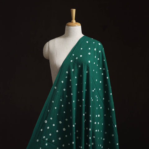 Kutch tie-dye pure mul cotton bandhani fabric 09