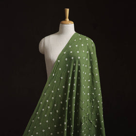 Kutch tie-dye pure mul cotton bandhani fabric 11