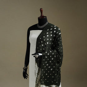 Kutch tie-dye mul cotton shibori bandhani dupatta 27