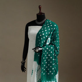 Kutch tie-dye mul cotton shibori bandhani dupatta 38
