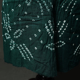 Kutch tie-dye satin cotton bandhani 3pc unstitched dress