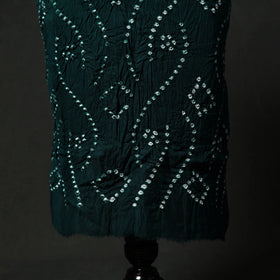 Kutch tie-dye satin cotton bandhani 3pc unstitched dress