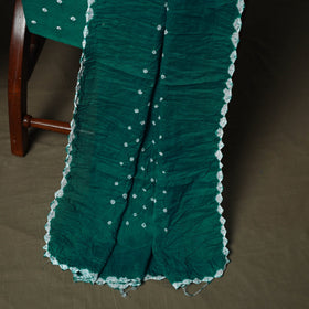 Kutch tie-dye satin cotton bandhani 3pc unstitched dress