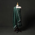 Kutch tie-dye satin cotton bandhani 3pc unstitched dress