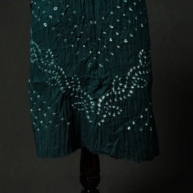 Kutch tie-dye satin cotton bandhani 3pc unstitched dress