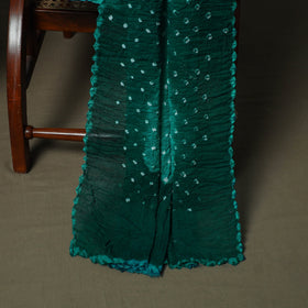 Kutch tie-dye satin cotton bandhani 3pc unstitched dress