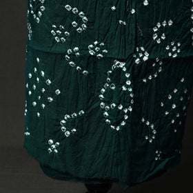 Kutch tie-dye satin cotton bandhani 3pc unstitched dress