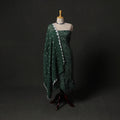 Kutch tie-dye satin cotton bandhani 3pc unstitched dress