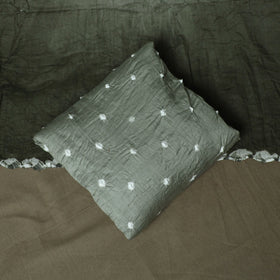 Kutch tie-dye satin cotton bandhani 3pc unstitched dress