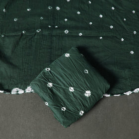 Kutch tie-dye satin cotton bandhani 3pc unstitched dress