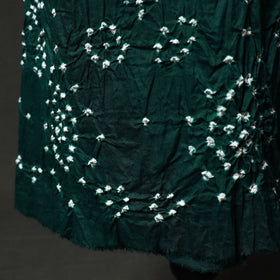 Kutch tie-dye satin cotton bandhani 3pc unstitched dress