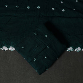 Kutch tie-dye satin cotton bandhani 3pc unstitched dress