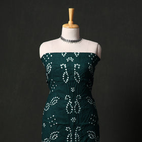 Kutch tie-dye satin cotton bandhani 3pc unstitched dress