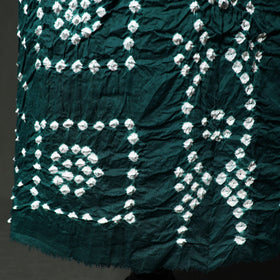 Kutch tie-dye satin cotton bandhani 3pc unstitched dress