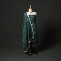 Kutch tie-dye satin cotton bandhani 3pc unstitched dress