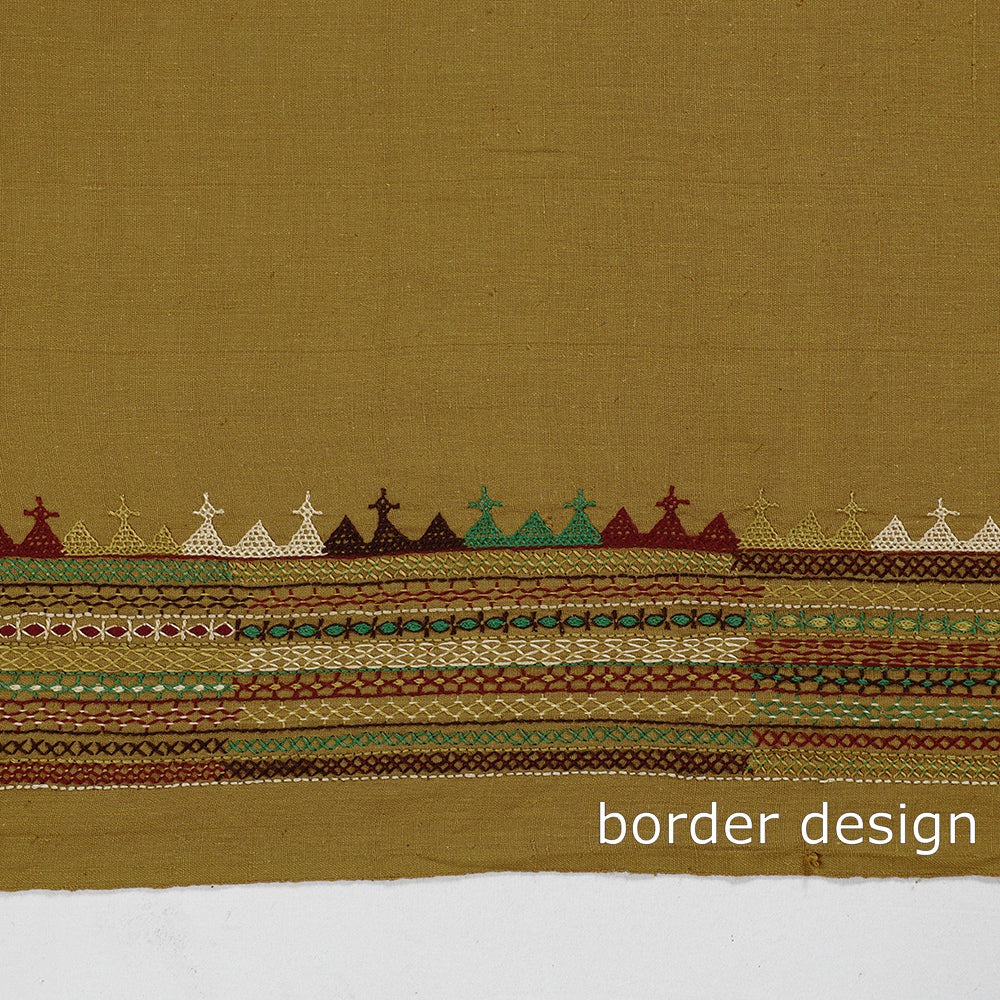 Buy Lambani Embroidery Handspun Cotton Blouse Piece