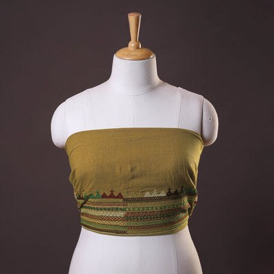 Buy Lambani Embroidery Handspun Cotton Blouse Piece