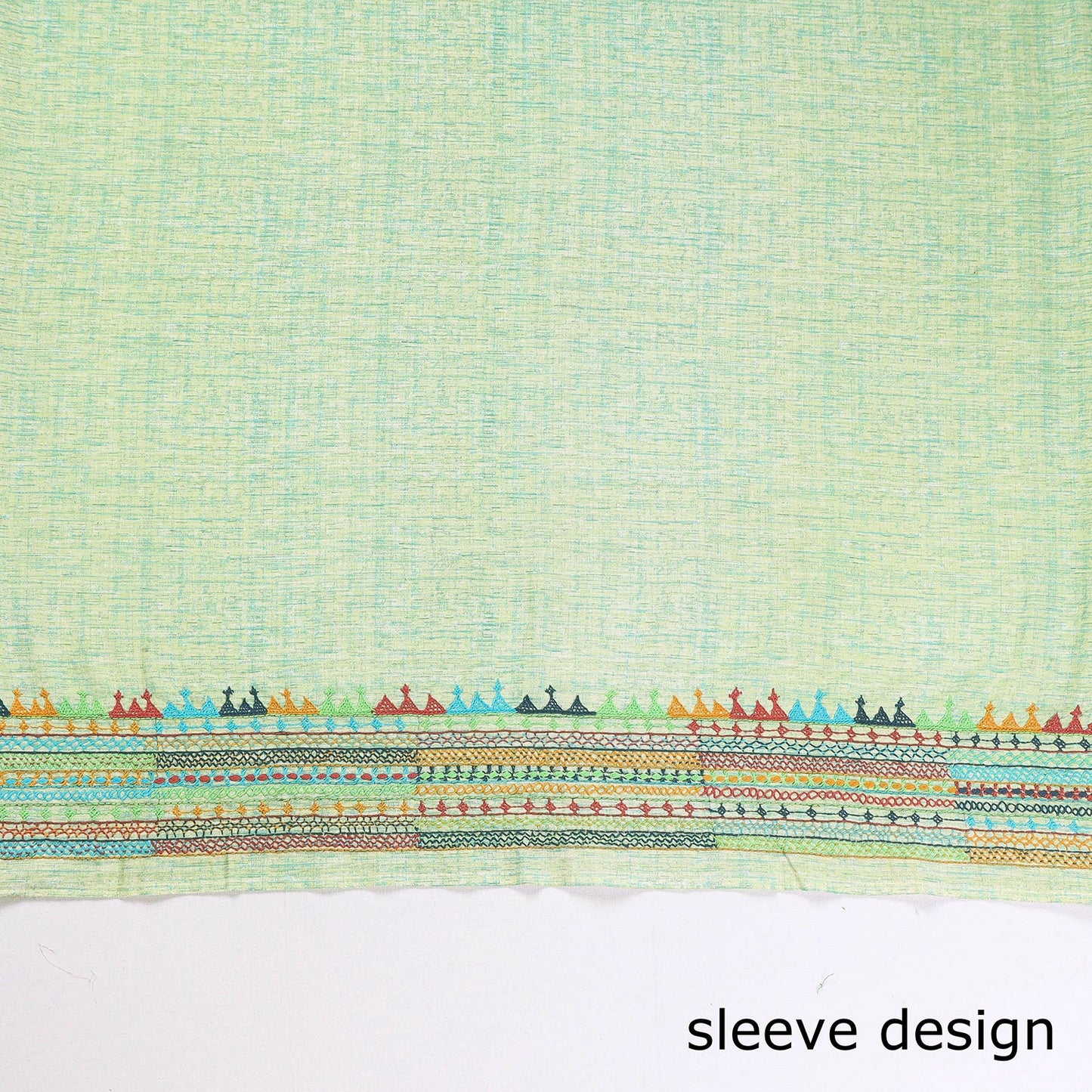 Buy Lambani Embroidery Handspun Cotton Blouse Piece