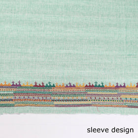 Buy Lambani Embroidery Handspun Cotton Blouse Piece