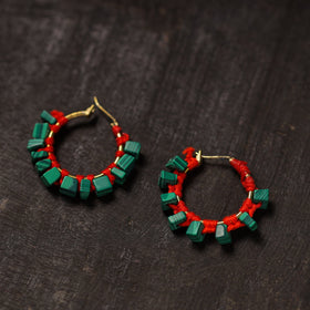 Buy Lavina Handmade Thread & Stone Work Earrings 02 Online at iTokri.com