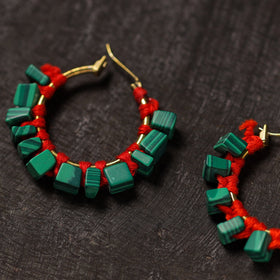 Buy Lavina Handmade Thread & Stone Work Earrings 02 Online at iTokri.com