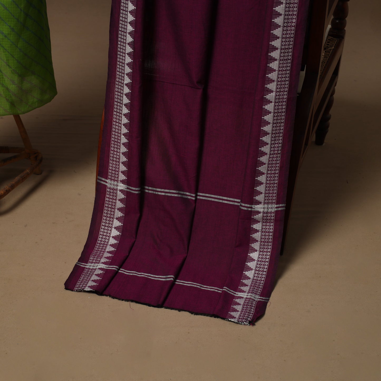 Leheriya tie-dye kota doria cotton 2pc unstitched dress