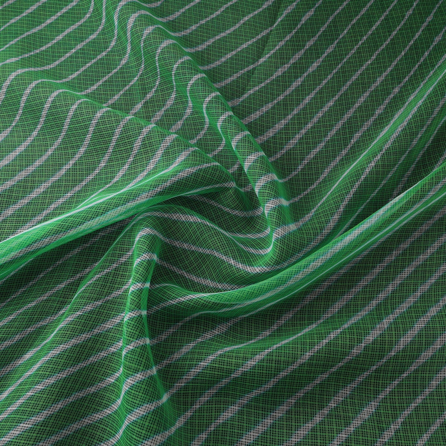 Leheriya tie-dye kota doria cotton fabric 17 - handcrafted