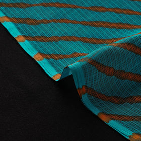 Leheriya tie-dye kota doria cotton fabric 21 - handcrafted