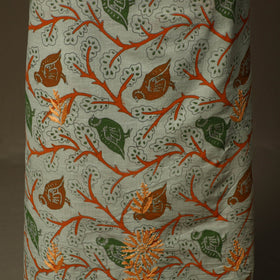Lucknowi chikankari hand work kalamkari unstitched kurta