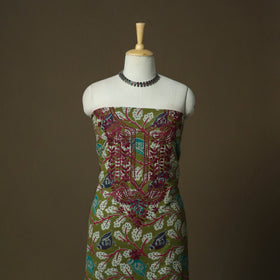 Lucknowi chikankari hand work kalamkari unstitched kurta