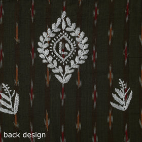 Lucknowi chikankari work pochampally ikat unstitched kurta