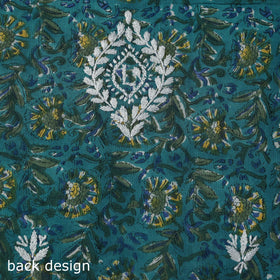 Lucknowi chikankari work sanganeri unstitched kurta