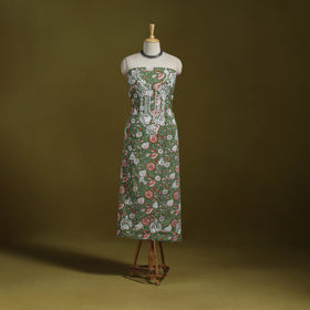 Lucknowi chikankari work sanganeri unstitched kurta